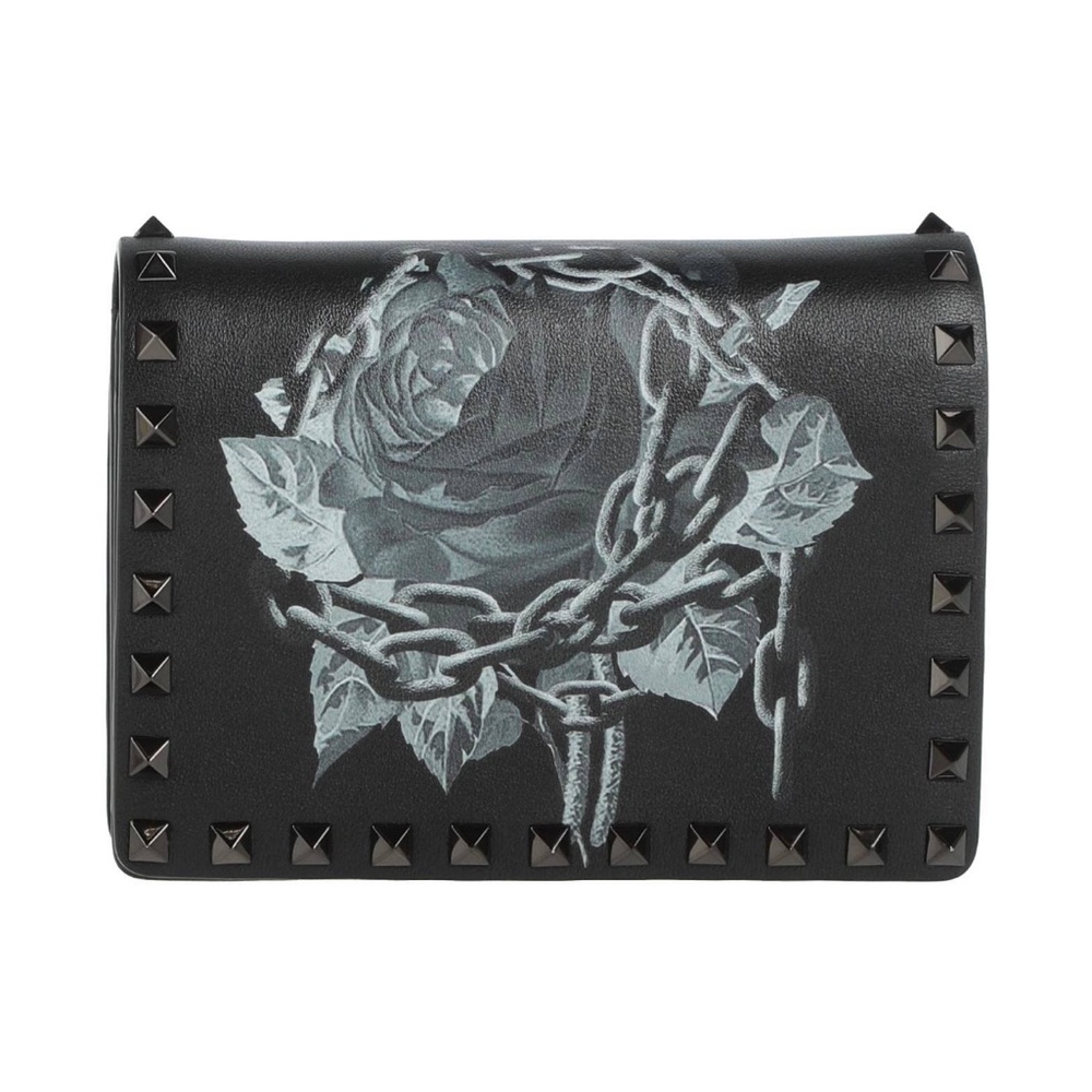 Valentino Black Studded crossbody Bag
